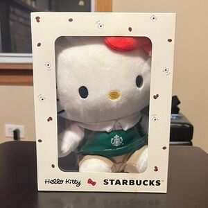 Hello Kitty Starbucks Plush Toy